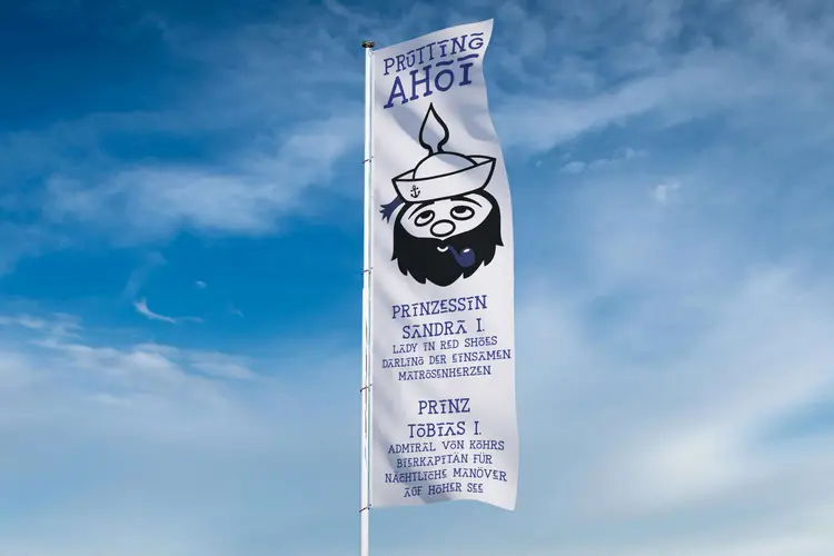 Faschingsgilde Prutting Fahnen